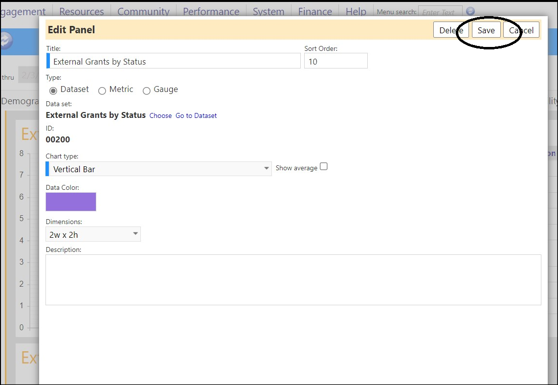 How can I sort Dashboard Panels - KnowledgeBase